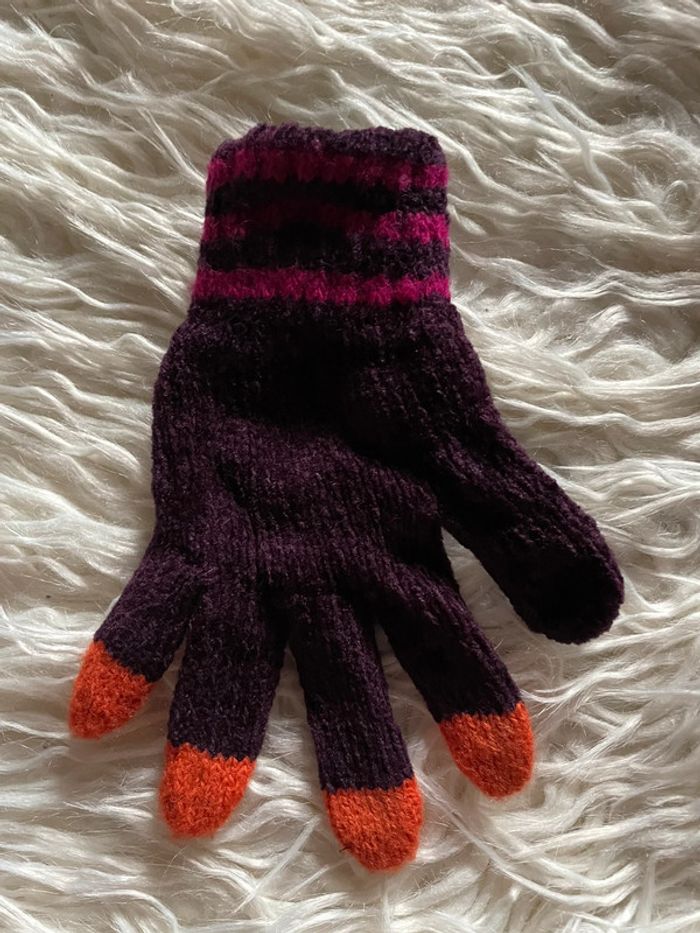 Gants laine 4 ans fille - photo numéro 4