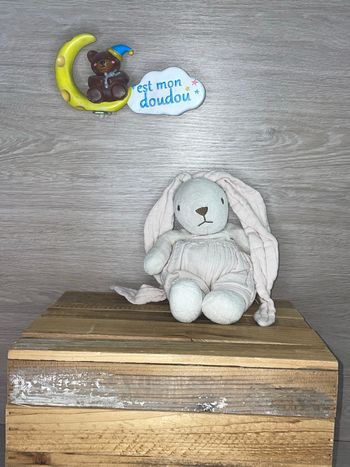 NOU192 doudou lapin 🐰 nounours 