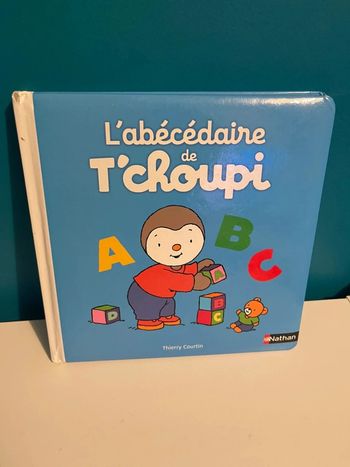Livre l’abécédaire de t’choupi