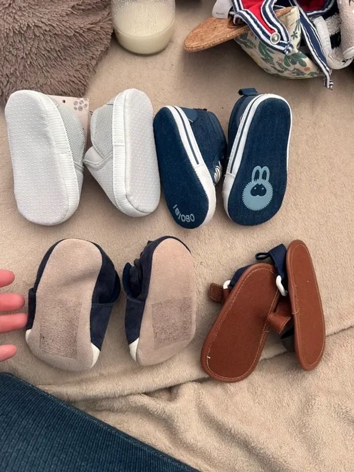Lot chaussures bébé - photo numéro 6