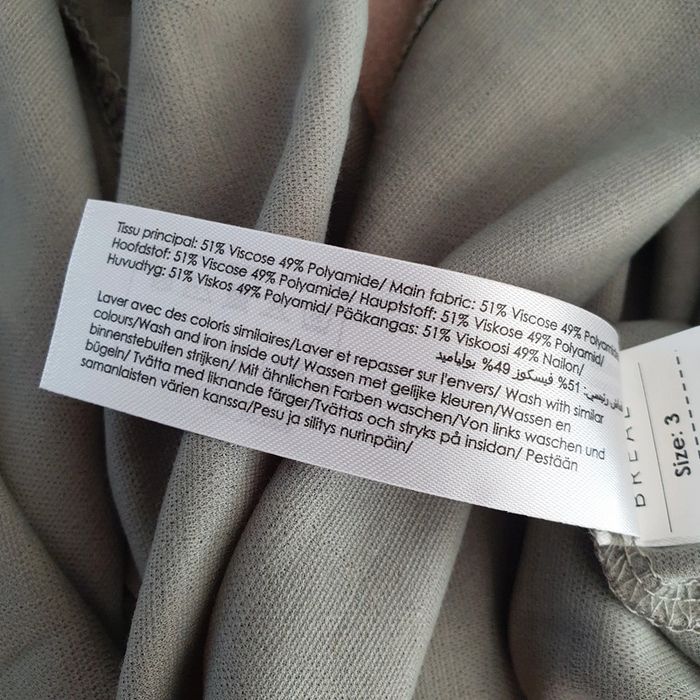 Magnifique haut vert sauge taille 3 Breal - photo numéro 6