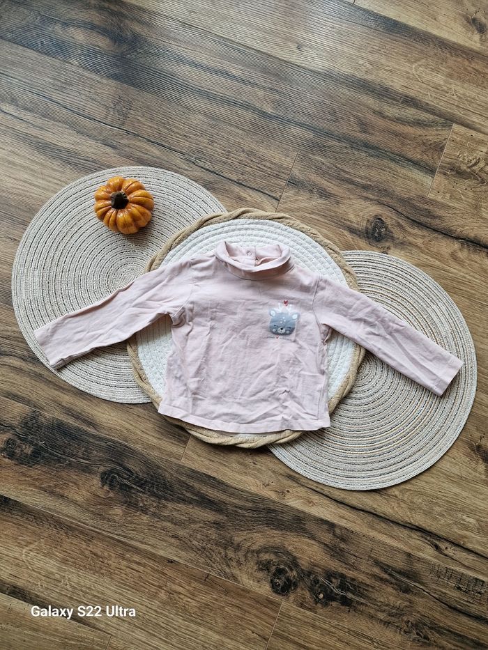Lot de 2 t-shirts manches longues col roulé – 18 mois - photo numéro 5