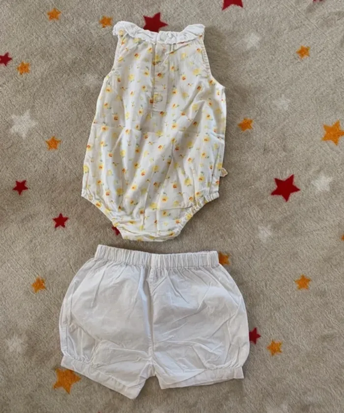 Lot Été Bébé 3M – Sergent Major & DPAM – 5 Tenues Coton Doux Style Rétro Chic - photo numéro 12