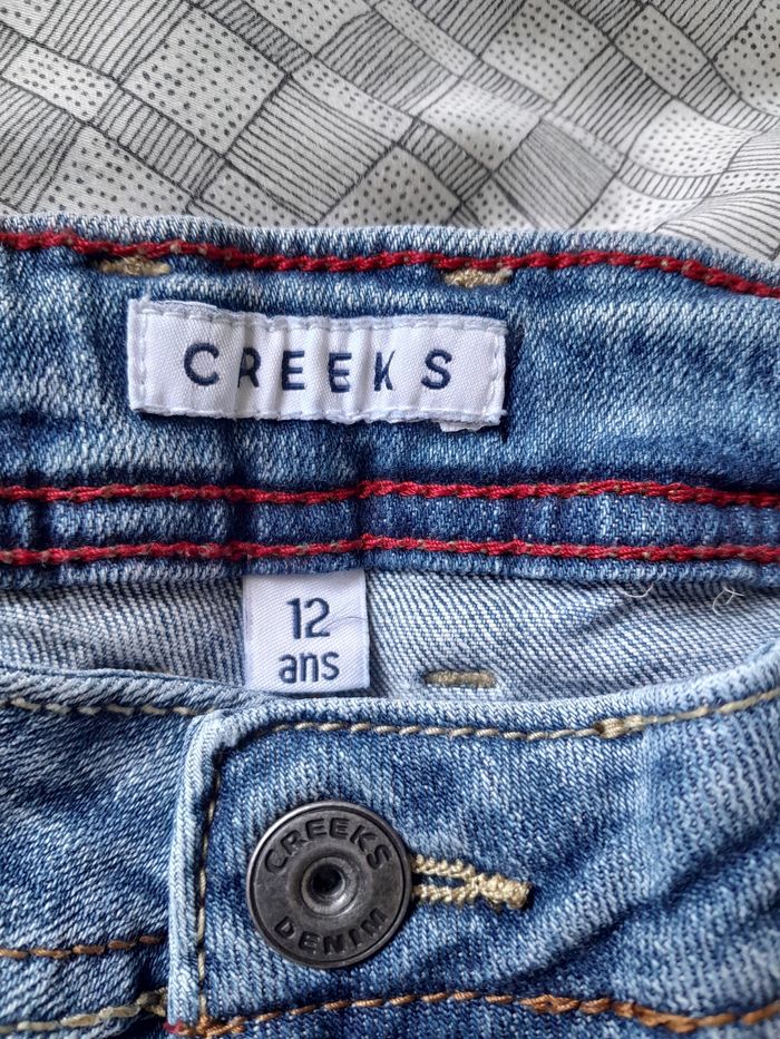 Jean Slim garçon de Marque Creeks - photo numéro 6
