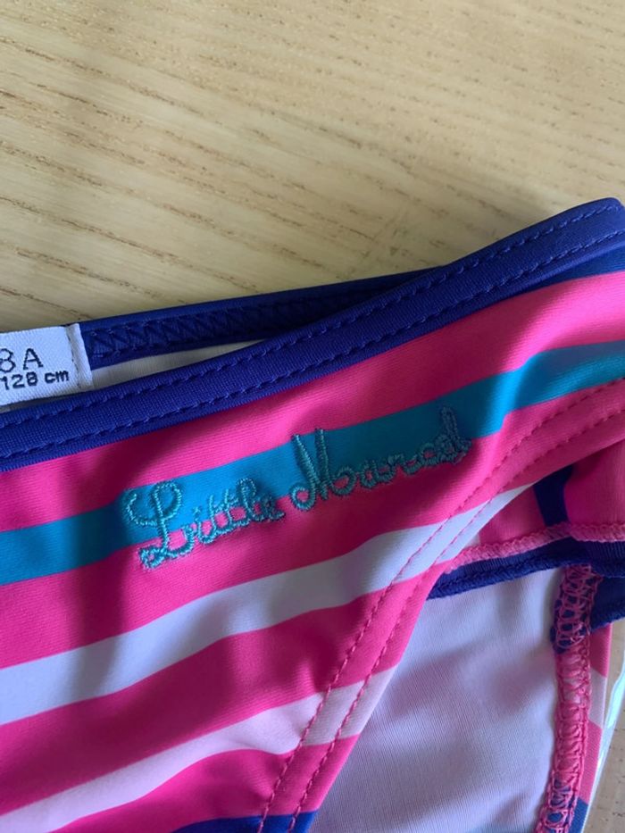 Culotte de maillot de bain marinière | bas bikini Taille 8ans - photo numéro 6