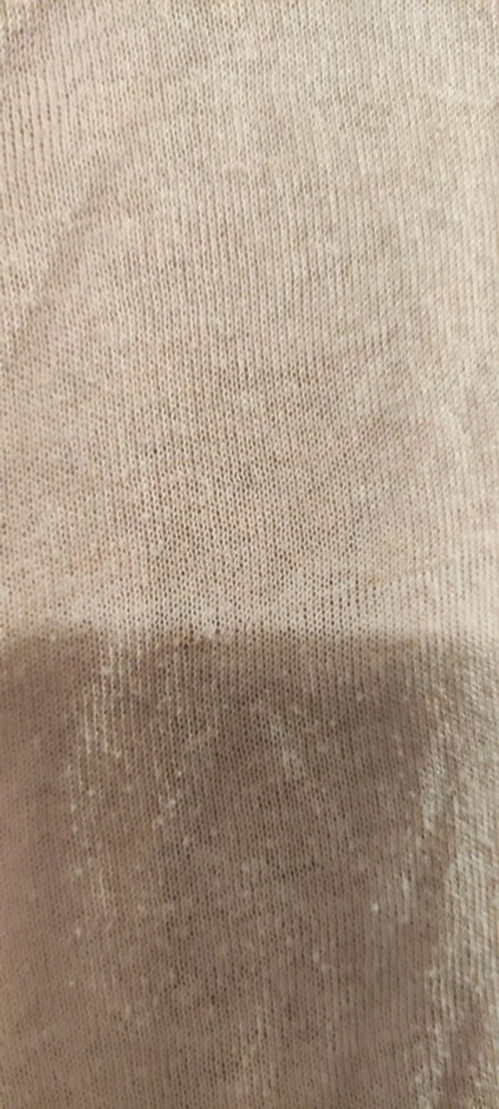 Pull léger rose Zara Knit manches longues à noeuds - photo numéro 6