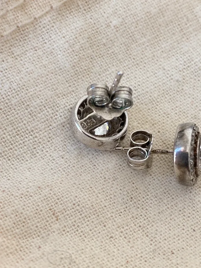 Paire de boucle d’oreilles argent - photo numéro 3