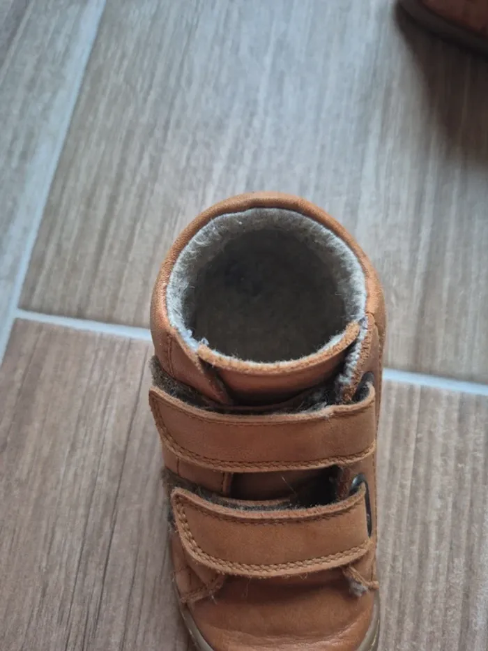 Chaussures cuir naturino fourrées 23 - photo numéro 4