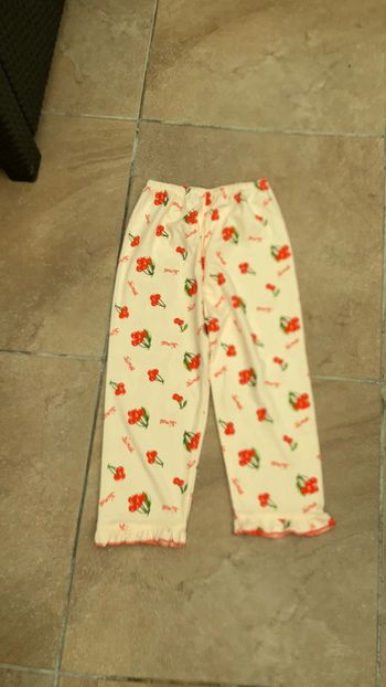 Ensemble beige cerise orange NEUF T12 ans (n°1)