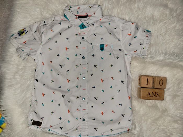 Chemise 10 ans