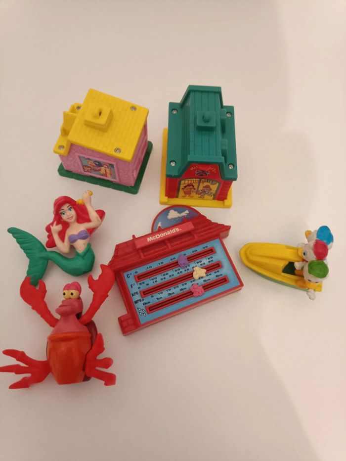 Lot jouets happy meal vintage