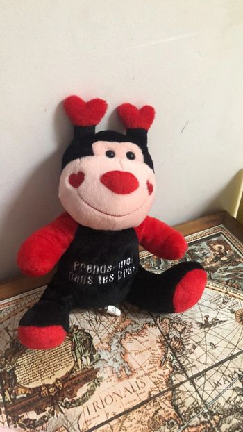 Peluche coccinelle