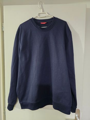Sweat homme bleu marine