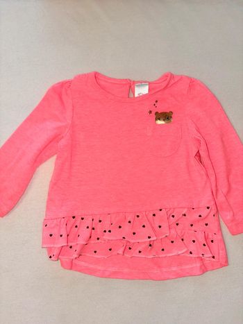 T-shirt manche longue et legging 6 mois