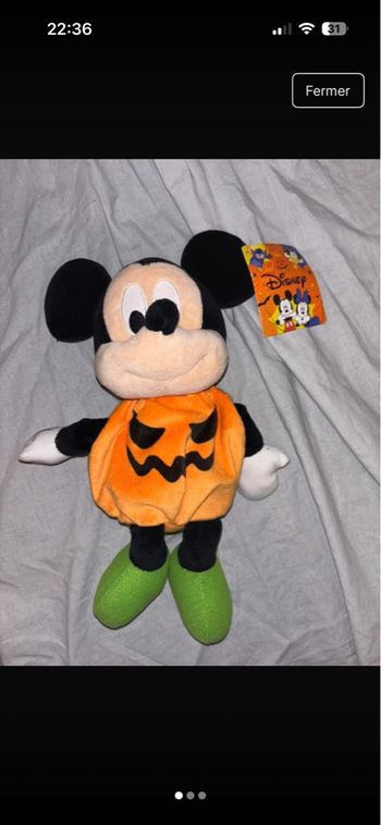 Peluche Disney - Mickey Halloween