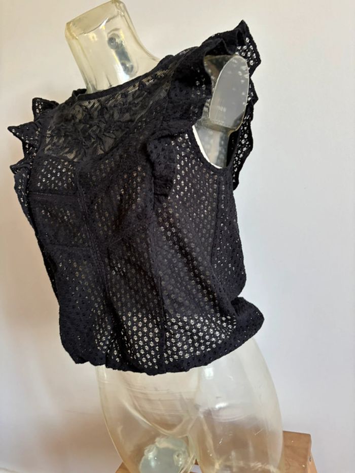 Haut blouse noir bonobo - photo numéro 4