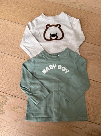 Lot de 2 tee shirt à manches longues kiabi