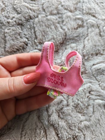 Haut rose débardeur Miss Scouby pour Barbie