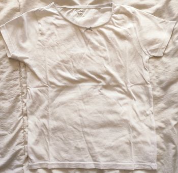 Tee-shirt fille blanc 4-5 ans / Kiabi