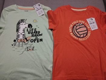 Lot deux tee shirts neufs