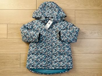 Doudoune fleurie chaude et déperlante avec capuche rétractable Petit bateau T-6 ans