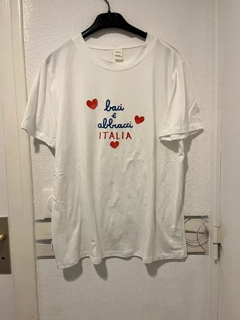 Tee shirt inscription en italien