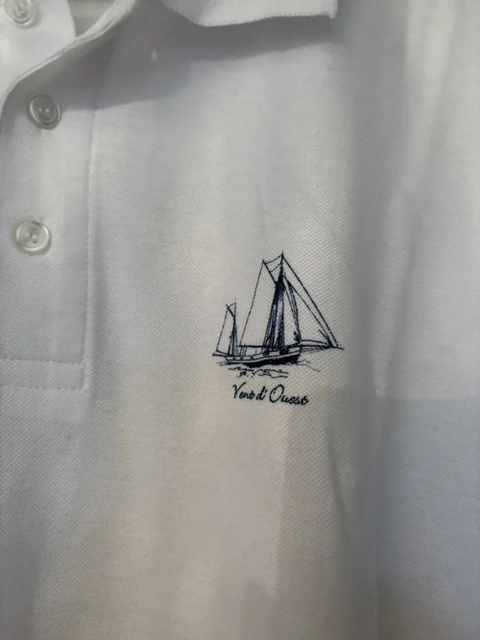 Polo blanc - photo numéro 2