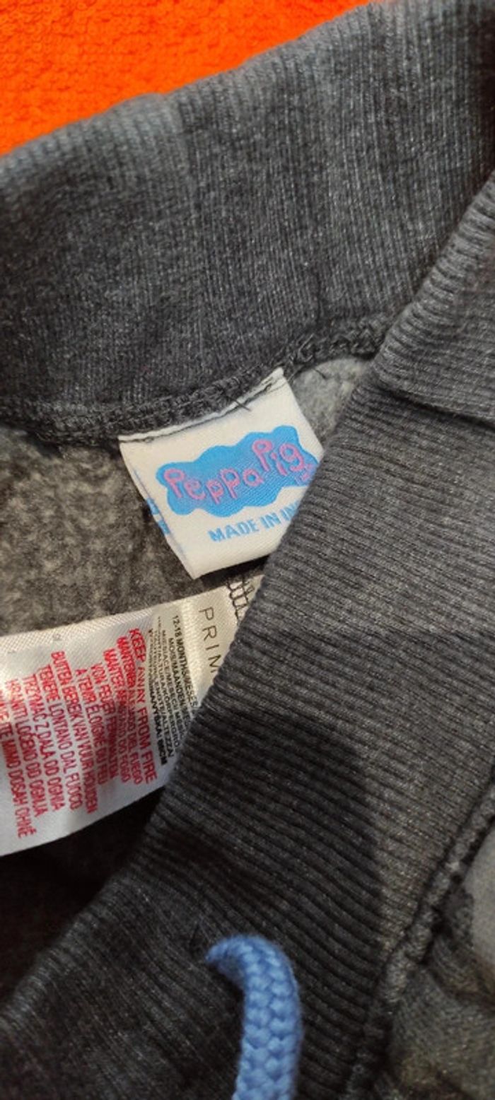 Pantalon jogging Peppa Pig 12-18 mois 86 cm - photo numéro 3