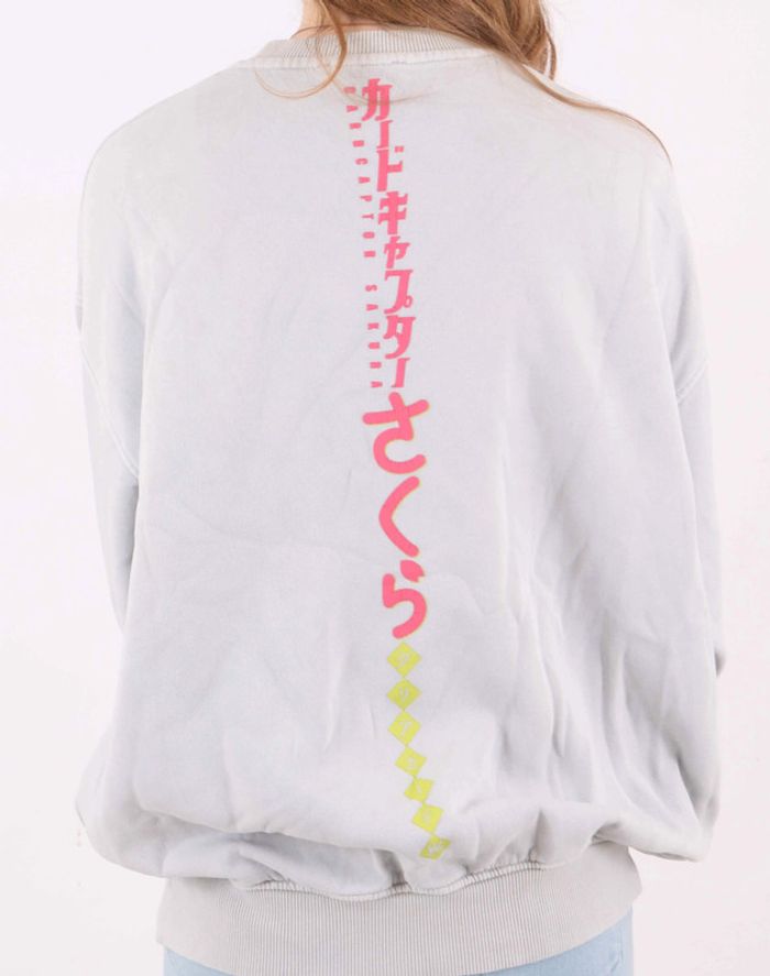 Pull Oversize Sakura, chasseuse de cartes - photo numéro 2