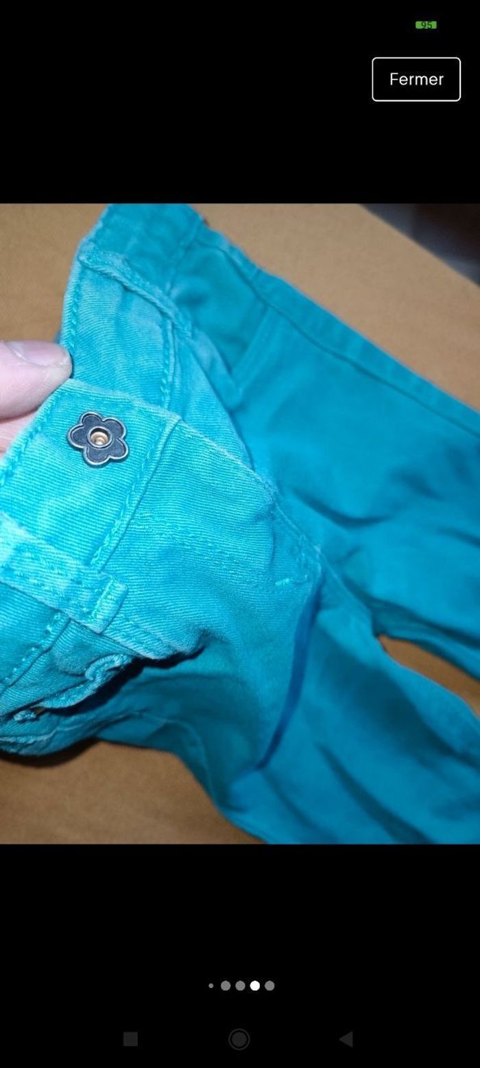 Lot pantalons fille 12 mois - photo numéro 9