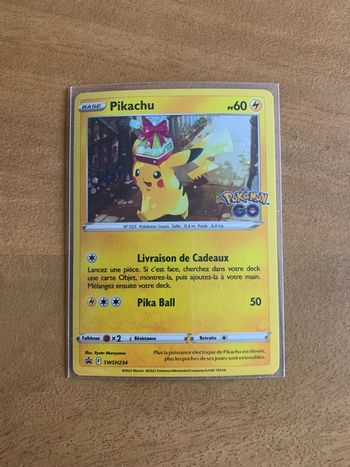 Carte Pokemon Pikachu SWSH234