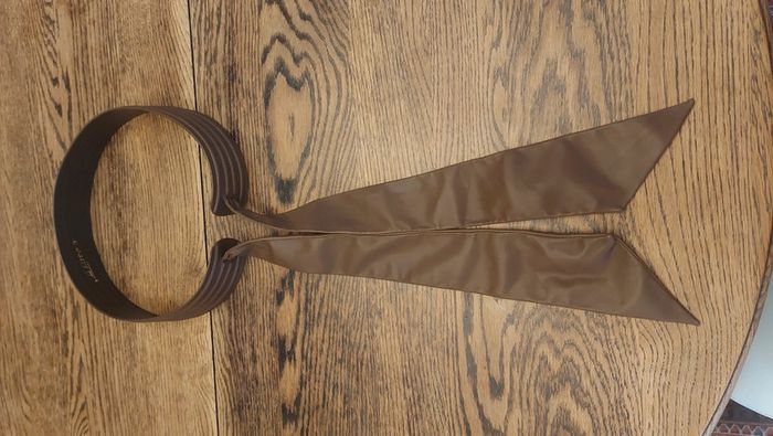 Ceinture marron en similcuir de 75cm - photo numéro 9