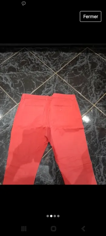 Pantalon rouge 46