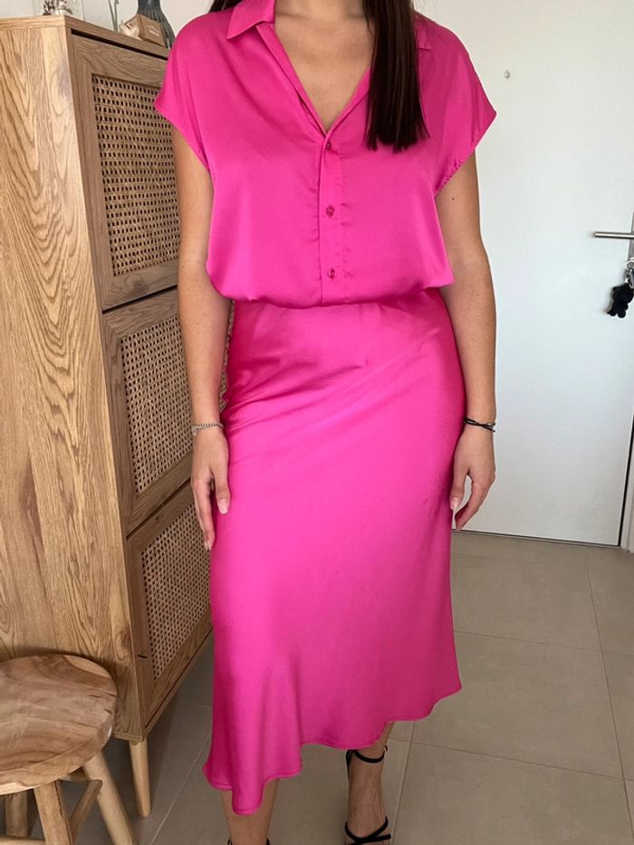 Ensemble rose fuschia impérial - photo numéro 2