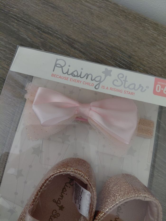 Rising Star - coffret ballerines dorées et bandeau cheveux - photo numéro 4