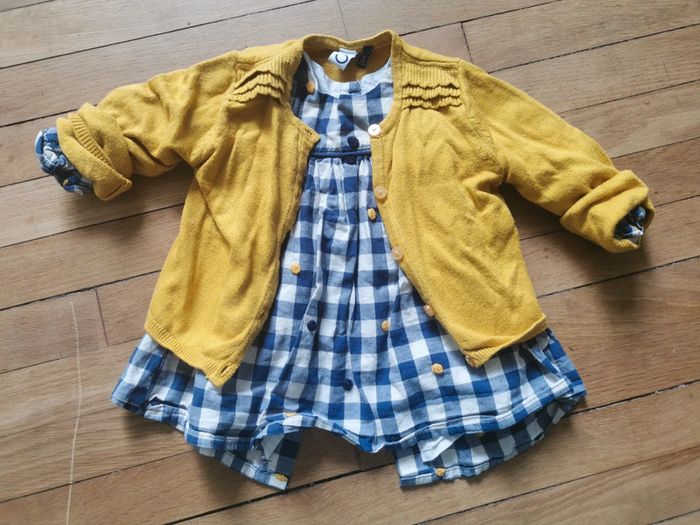 Ensemble Absorba et 3 pommes 6mois