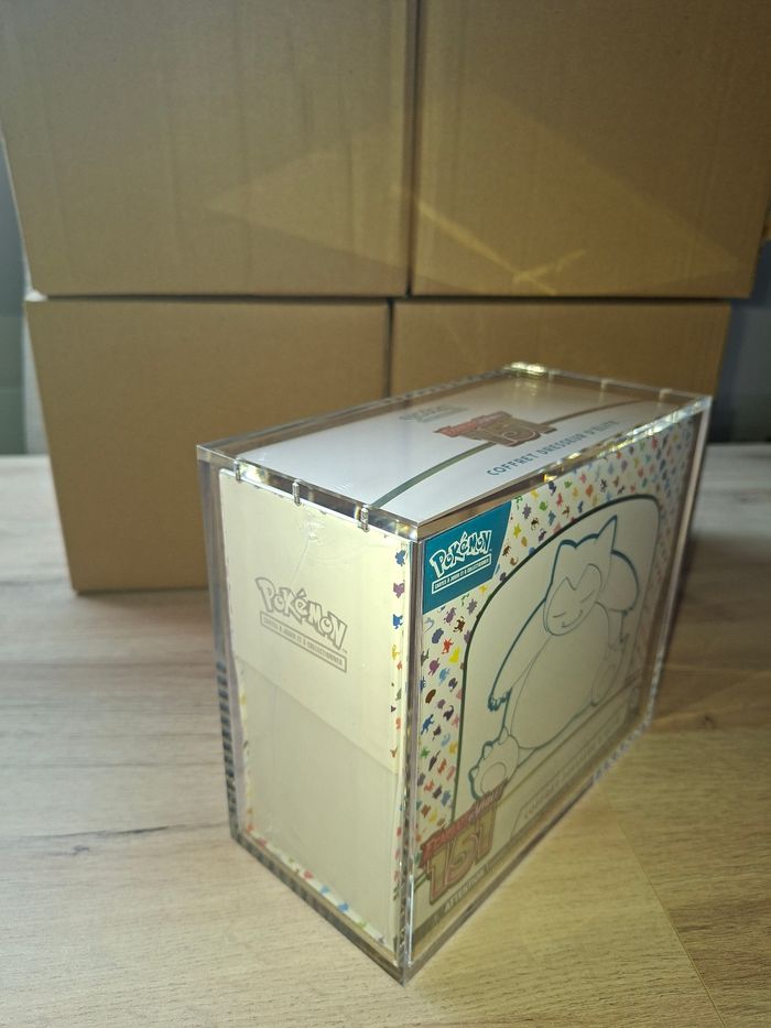 Lot de 4 acryliques pour etb Pokémon aimantée épaisse de qualité premium - photo numéro 5