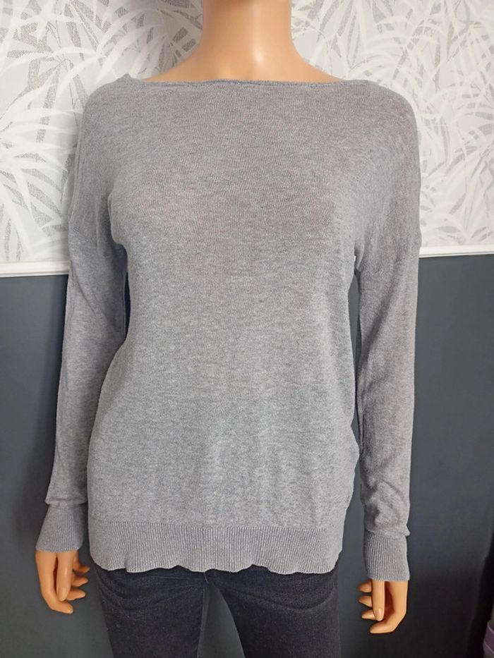 Pull gris S N*377 - photo numéro 2