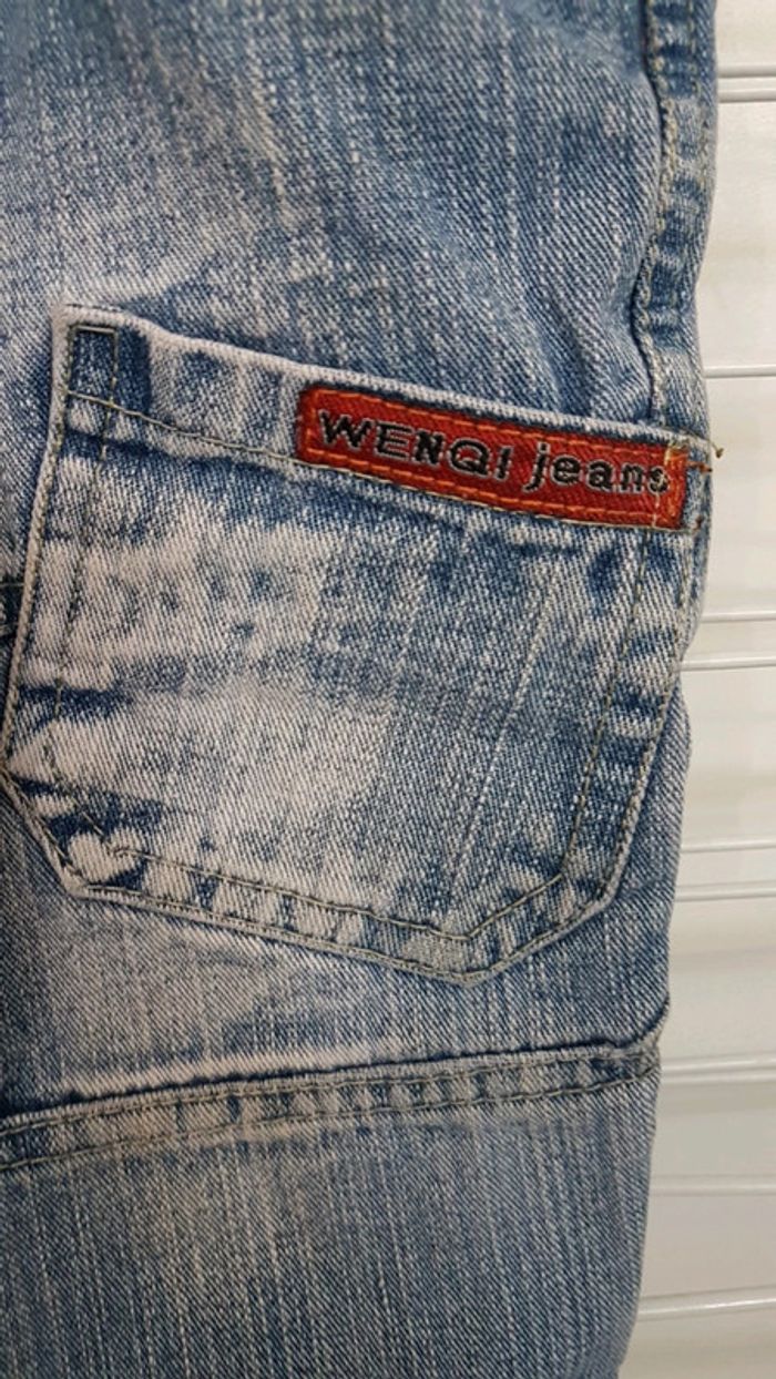 Salopette en Jean 6/9 mois - photo numéro 3