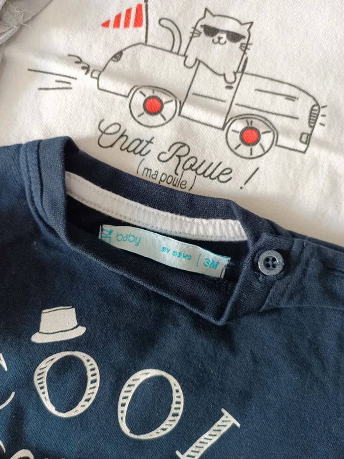 T shirt 3 mois - photo numéro 2