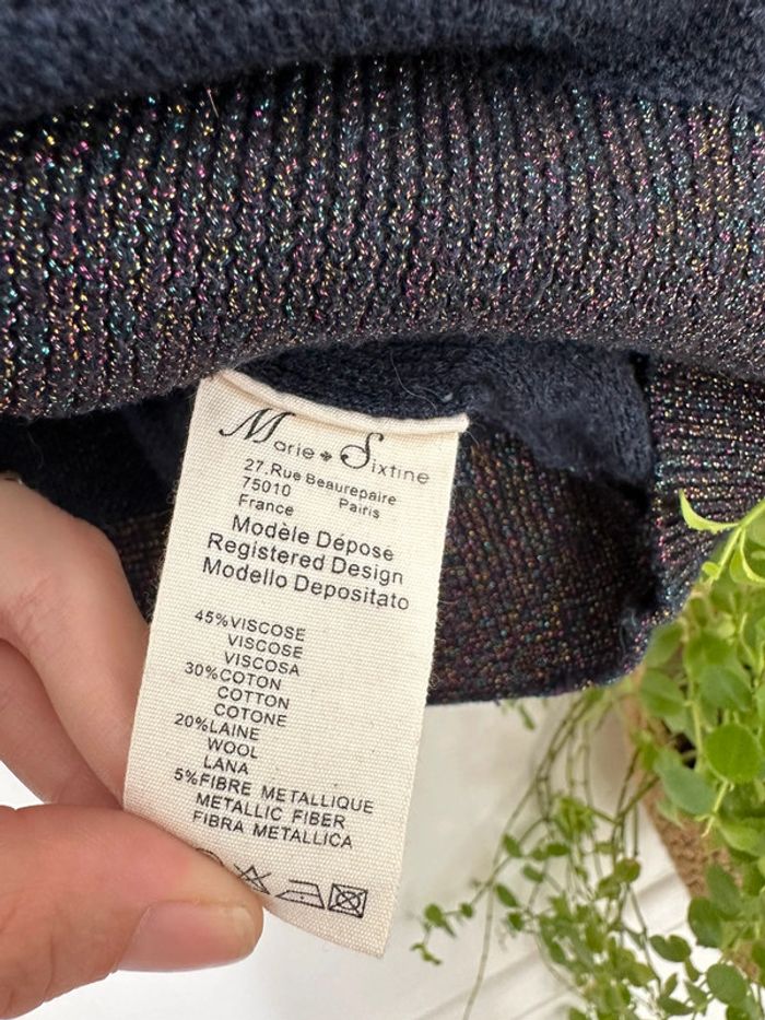 Pull marine Marie Sixtine taille S. - photo numéro 5