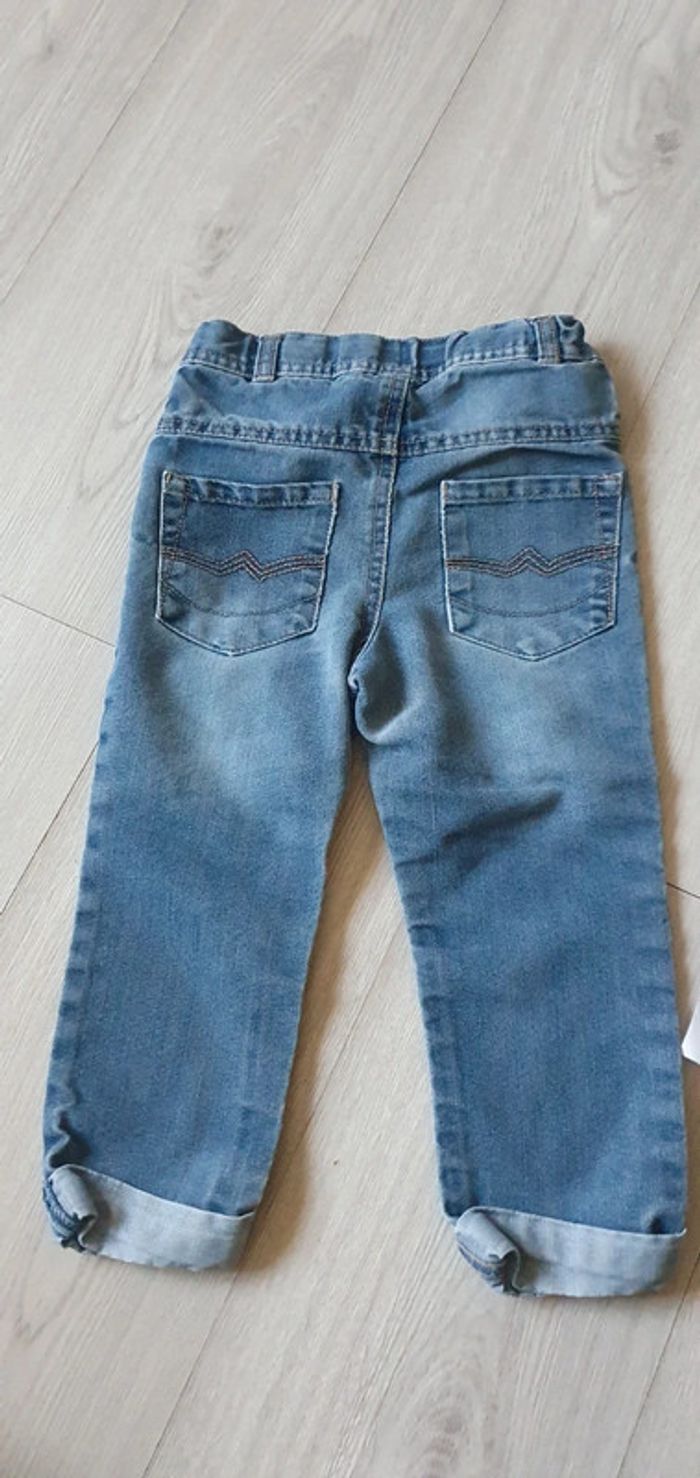 Pantalon jeans 36mois garçon 98cm tao - photo numéro 3