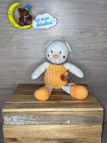 NIC561 doudou ours 🐻 nicotoy