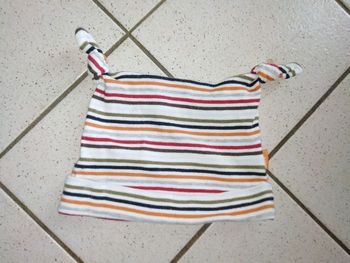Bonnet bébé Rayé mi saison, été HeM 6,12 mois
