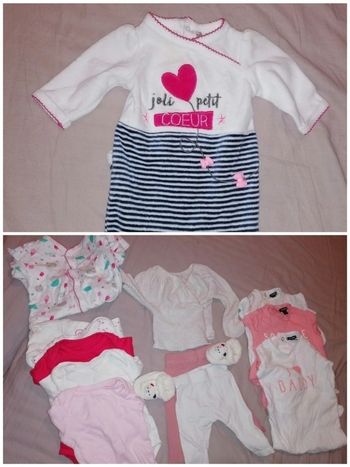 Lot vêtements bébé