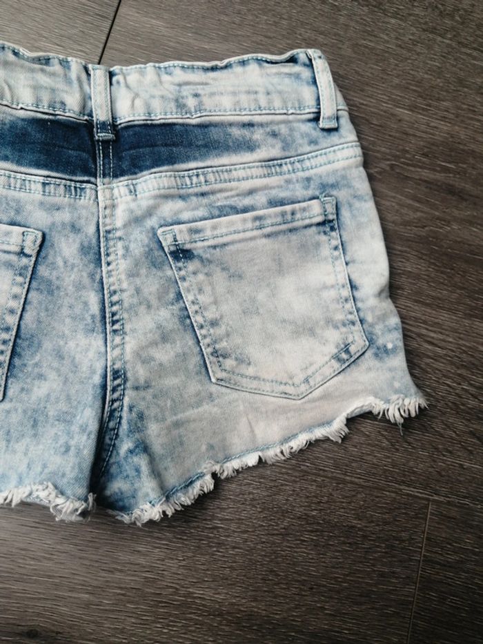 Short en jean effet usé 12A - photo numéro 9
