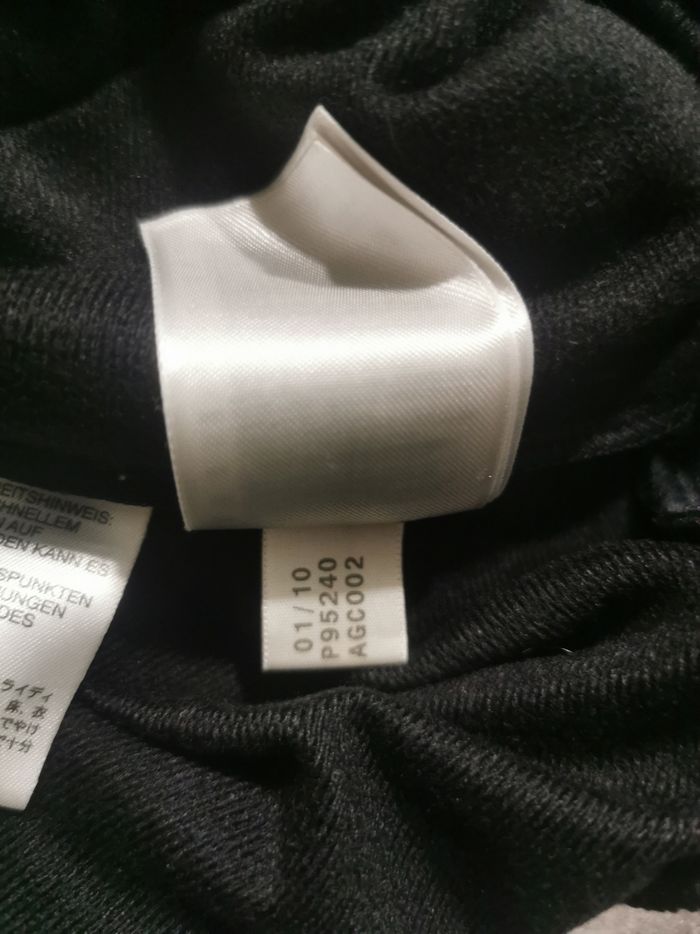 Veste vintage Adidas Chile 62 noir satiné année 2010 - photo numéro 10