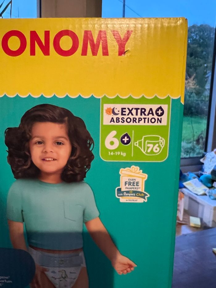 Couche taille 6+ Pampers : 152 couches - photo numéro 2
