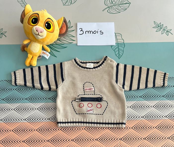 Pull taille 3 mois