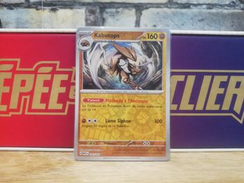Carte Pokemon Kabutops reverse 151